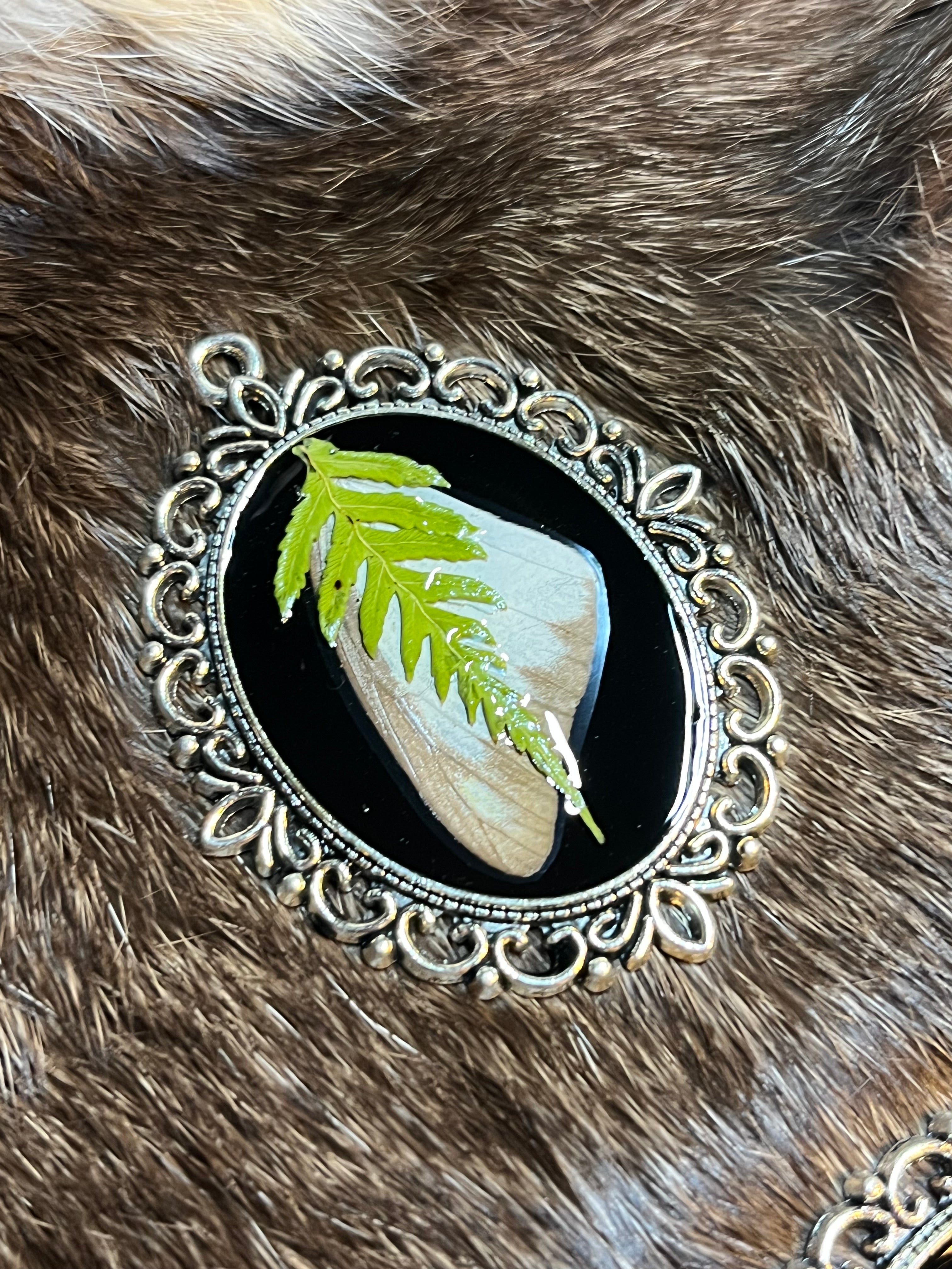 Fairy Wings Cameo Pendant