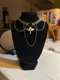 Opossum Vertebra Draped Choker