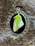 Fairy Wings Cameo Pendant