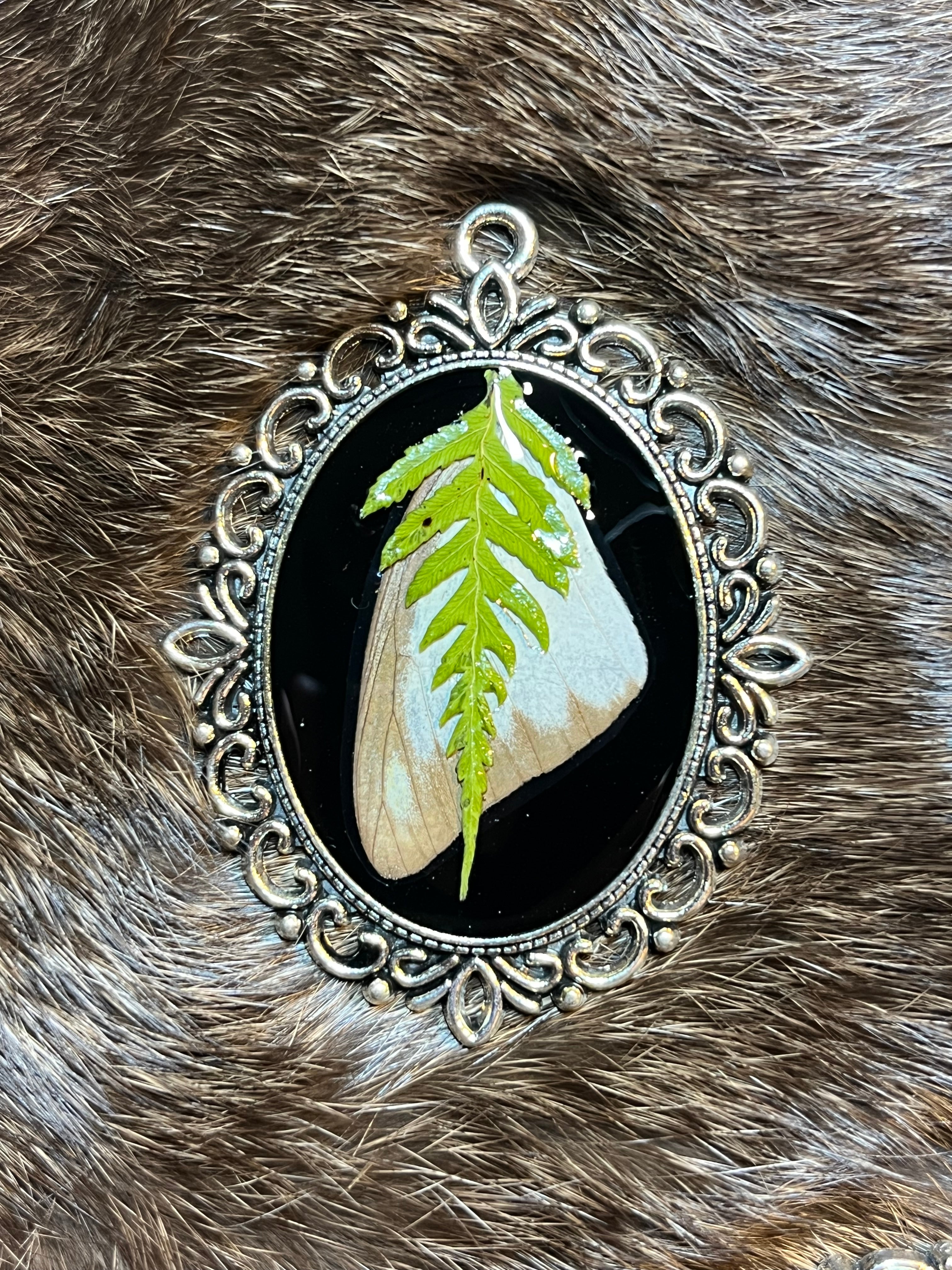 Fairy Wings Cameo Pendant